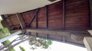 TETTOIA IN LEGNO TERRAZZA